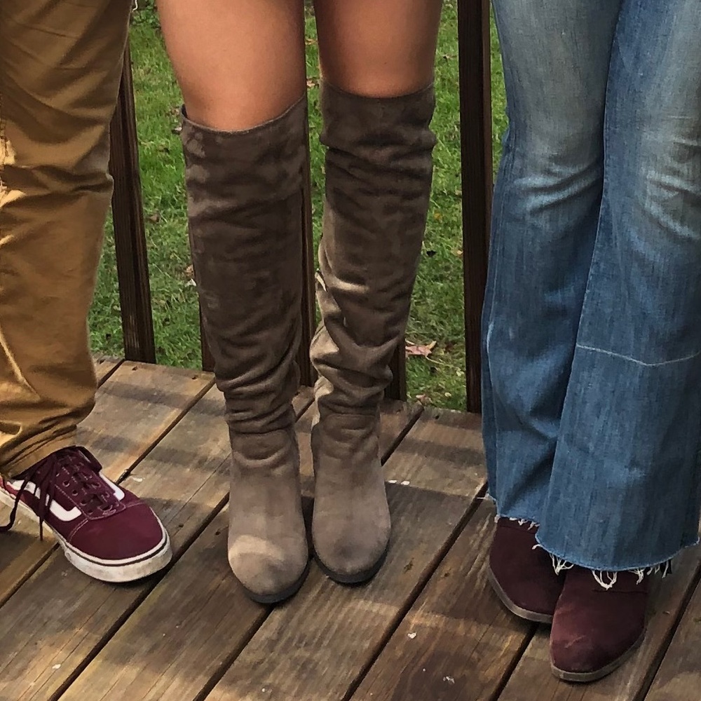 BP over the knee  high size 9 boots